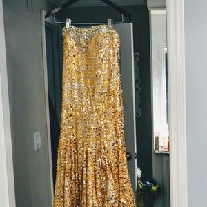 TonyBowls Sequin Prom Dress
